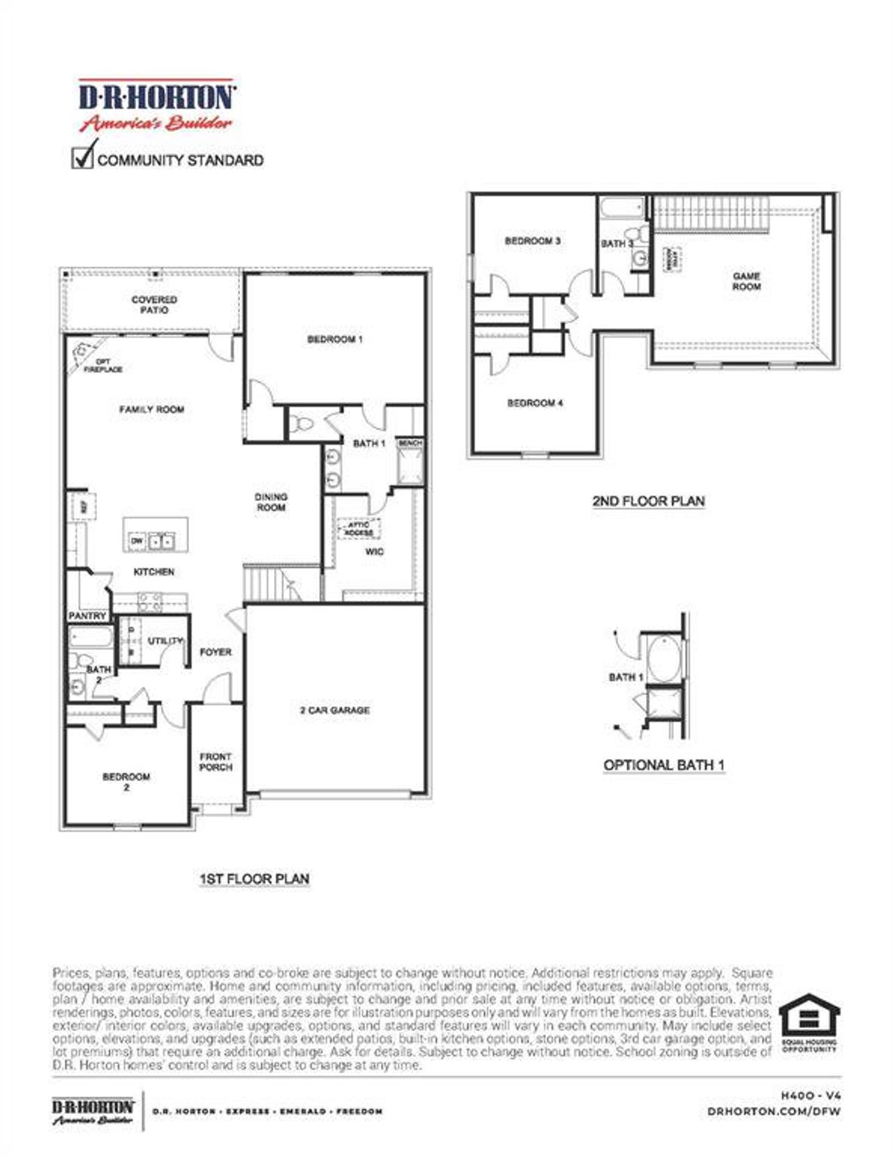 2D floor plan layout of this home in Elevon, Lavon, TX (Image 2). 2D floor plan layout of this home in Elevon, Lavon, TX (Image 2).