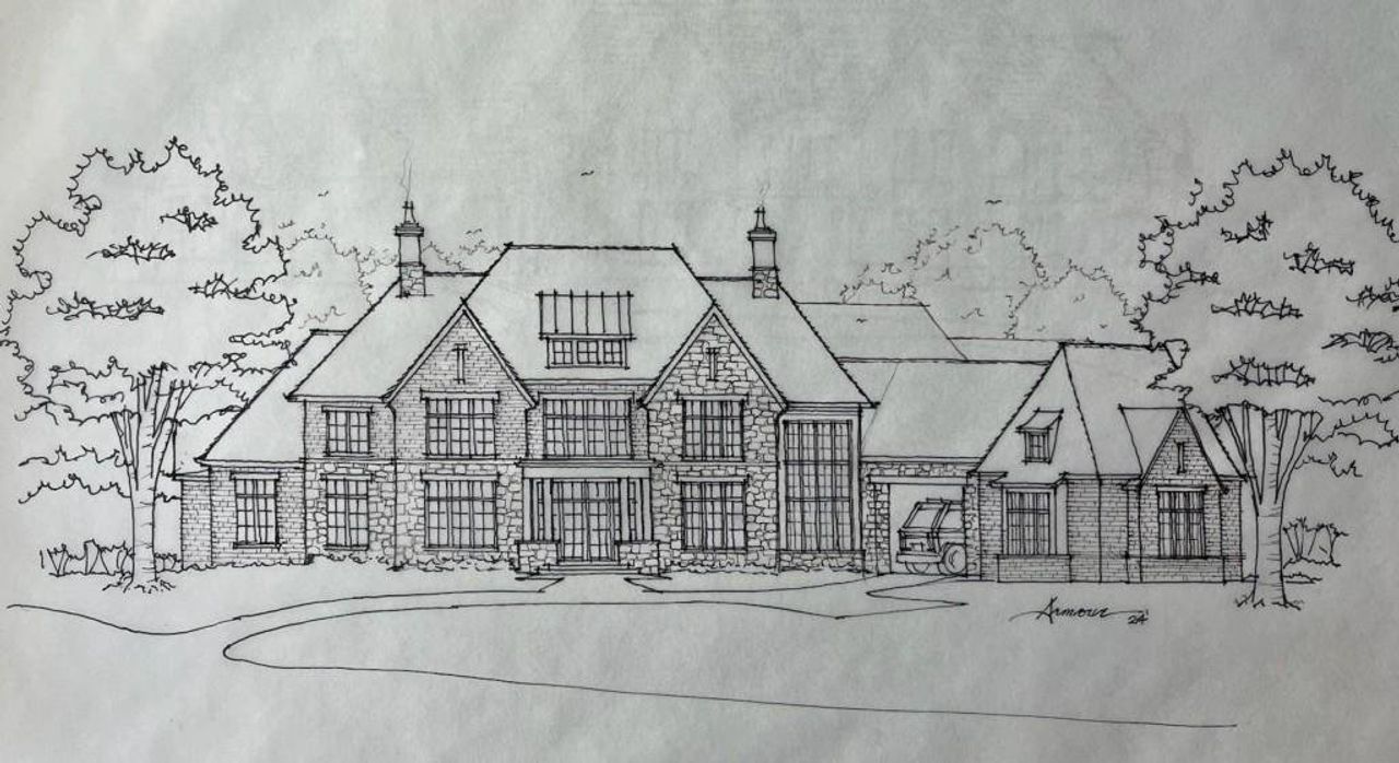 Front exterior of a new home in , Suwanee, GA, highlighting curb appeal (Image 2). Front exterior of a new home in , Suwanee, GA, highlighting curb appeal (Image 2).