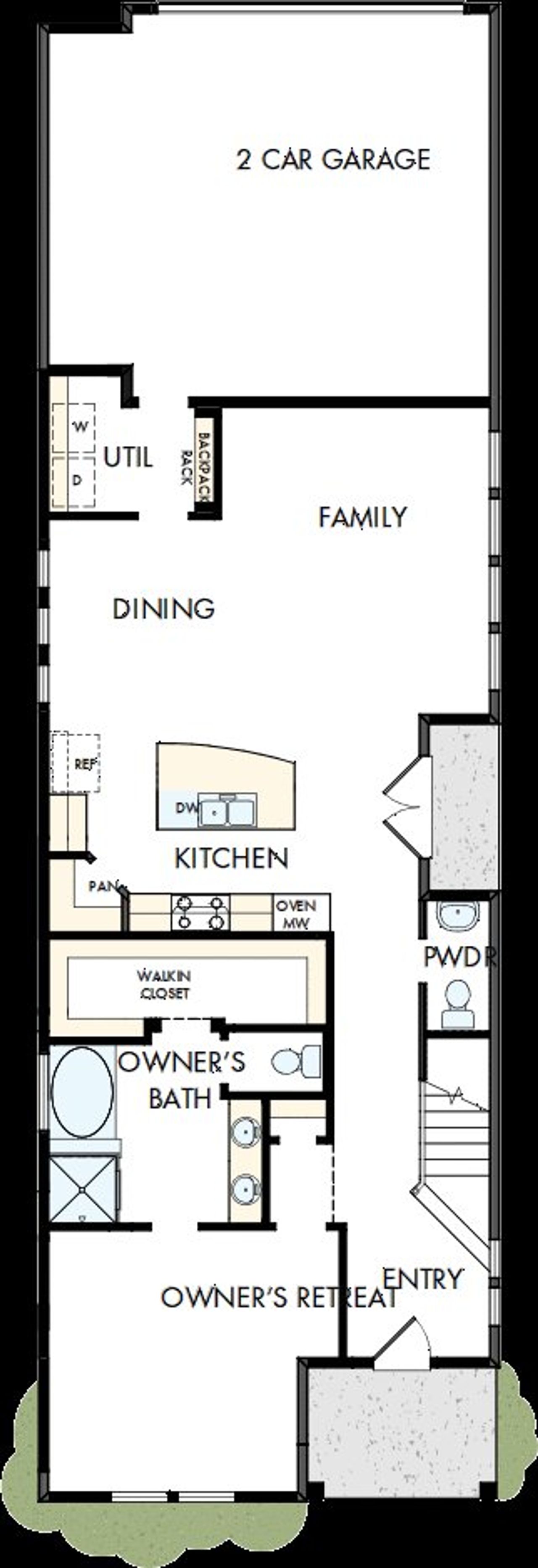 2D floor plan layout of this home in Walsh Cottage, Fort Worth, TX (Image 2). 2D floor plan layout of this home in Walsh Cottage, Fort Worth, TX (Image 2).