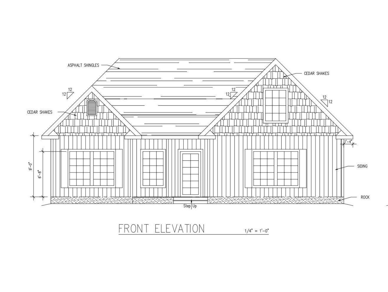 Exterior rendering of this home design in , Morganton, NC (Image 2).