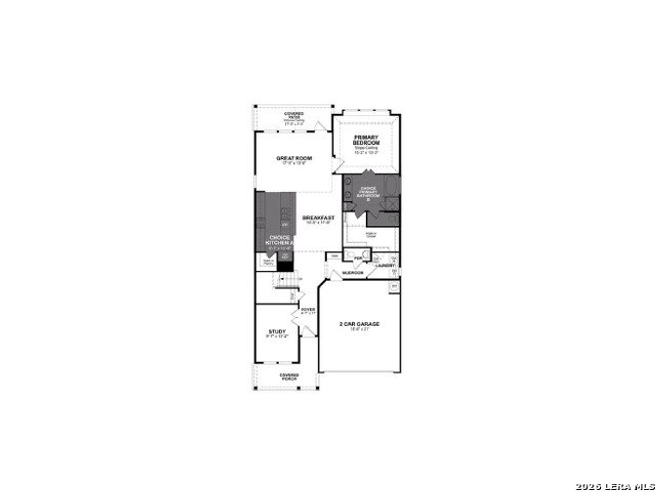 2D floor plan layout of this home in Bricewood, San Antonio, TX (Image 2). 2D floor plan layout of this home in Bricewood, San Antonio, TX (Image 2).