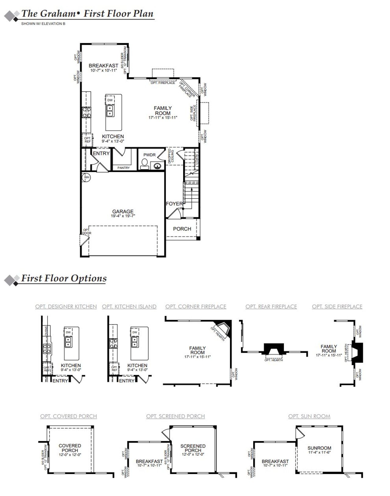 2D floor plan layout of this home in Bellevue, Greenville, SC (Image 2). 2D floor plan layout of this home in Bellevue, Greenville, SC (Image 2).