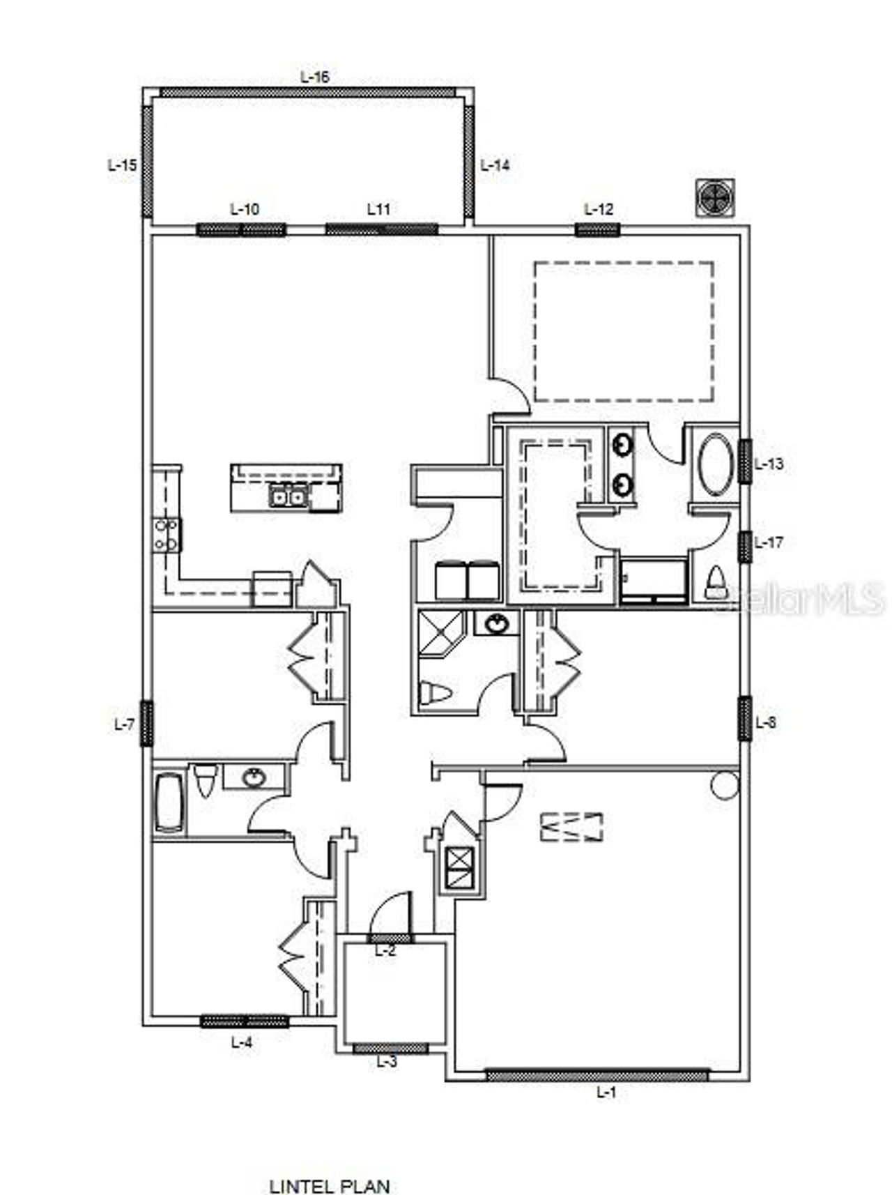 2D floor plan layout of this home in , Orange City, FL (Image 2).