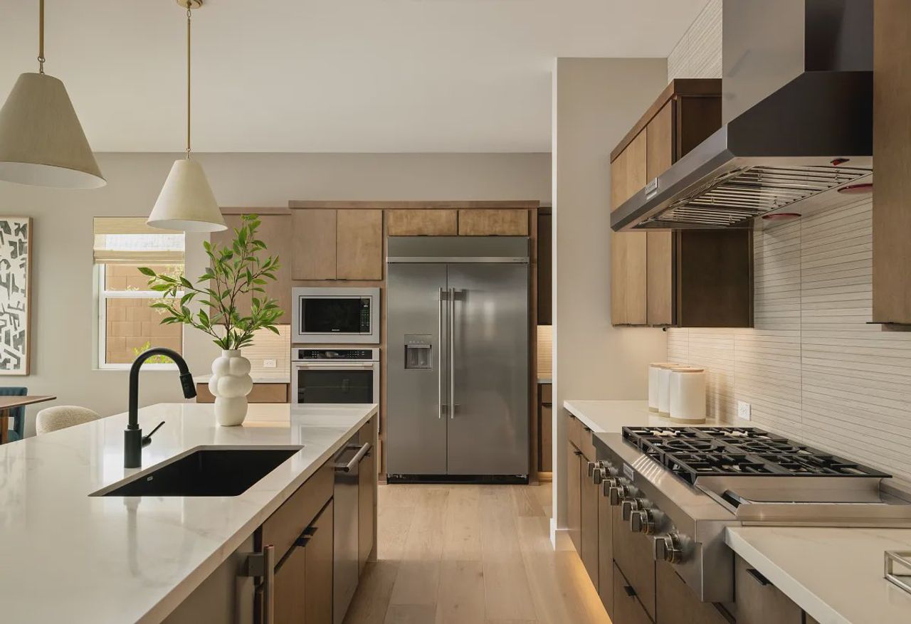 Plan 5034 Model Kitchen - 2 of 4 Plan 5034 Model Kitchen - 2 of 4
