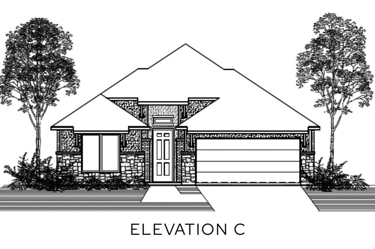 Representative rendering of the exterior for the The Jason by Lillian Custom Homes (Image 2).
