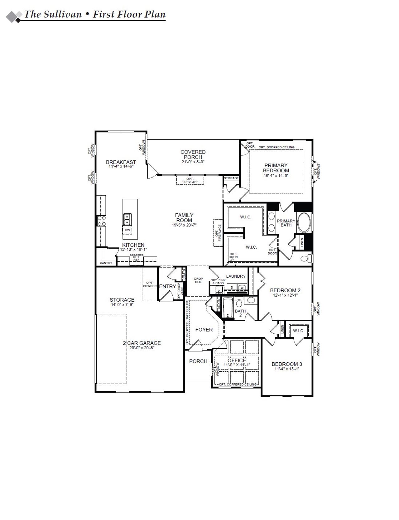 2D floor plan layout of this home in Redland, Advance, NC (Image 2). 2D floor plan layout of this home in Redland, Advance, NC (Image 2).