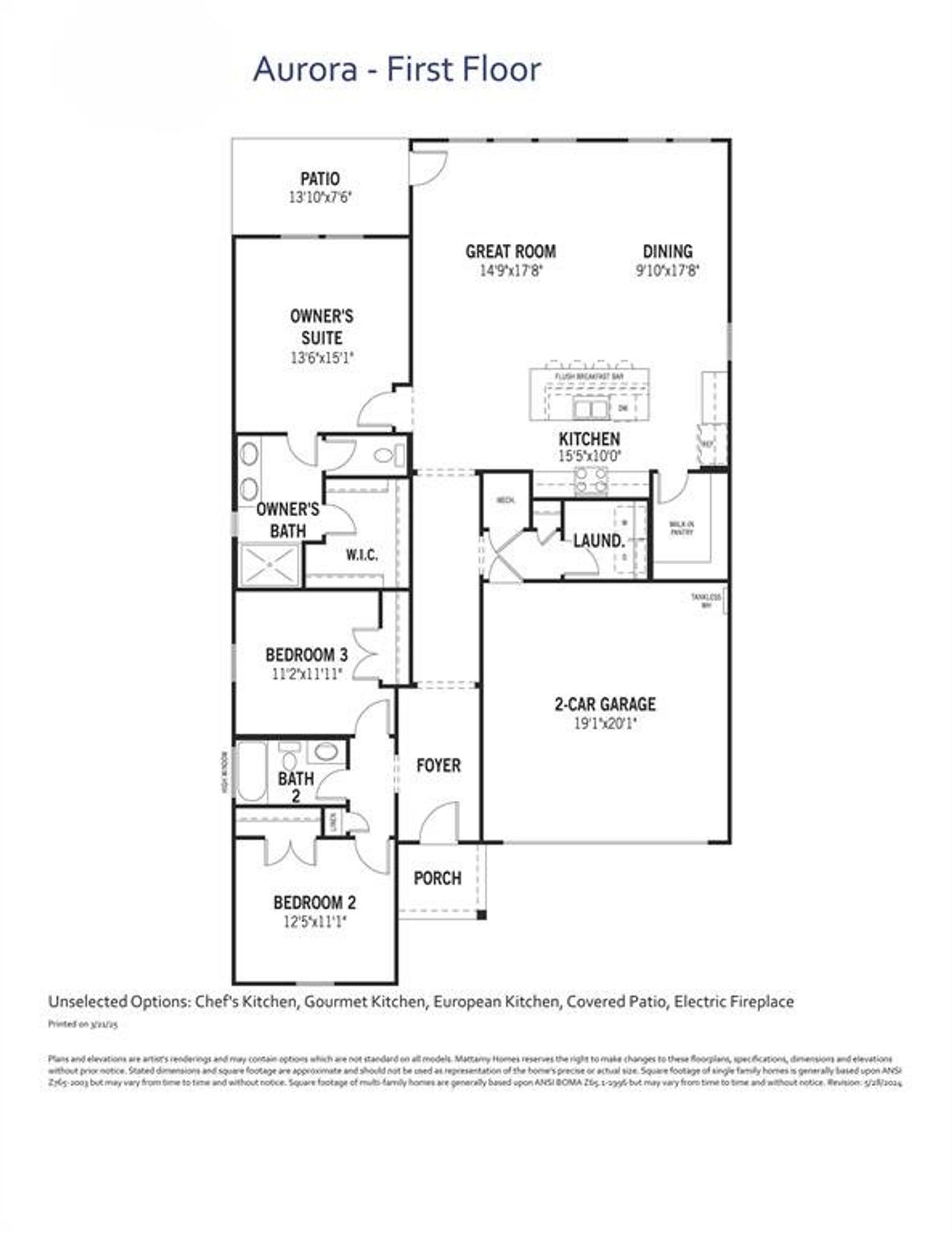 Aurora - Floor Plan Aurora - Floor Plan