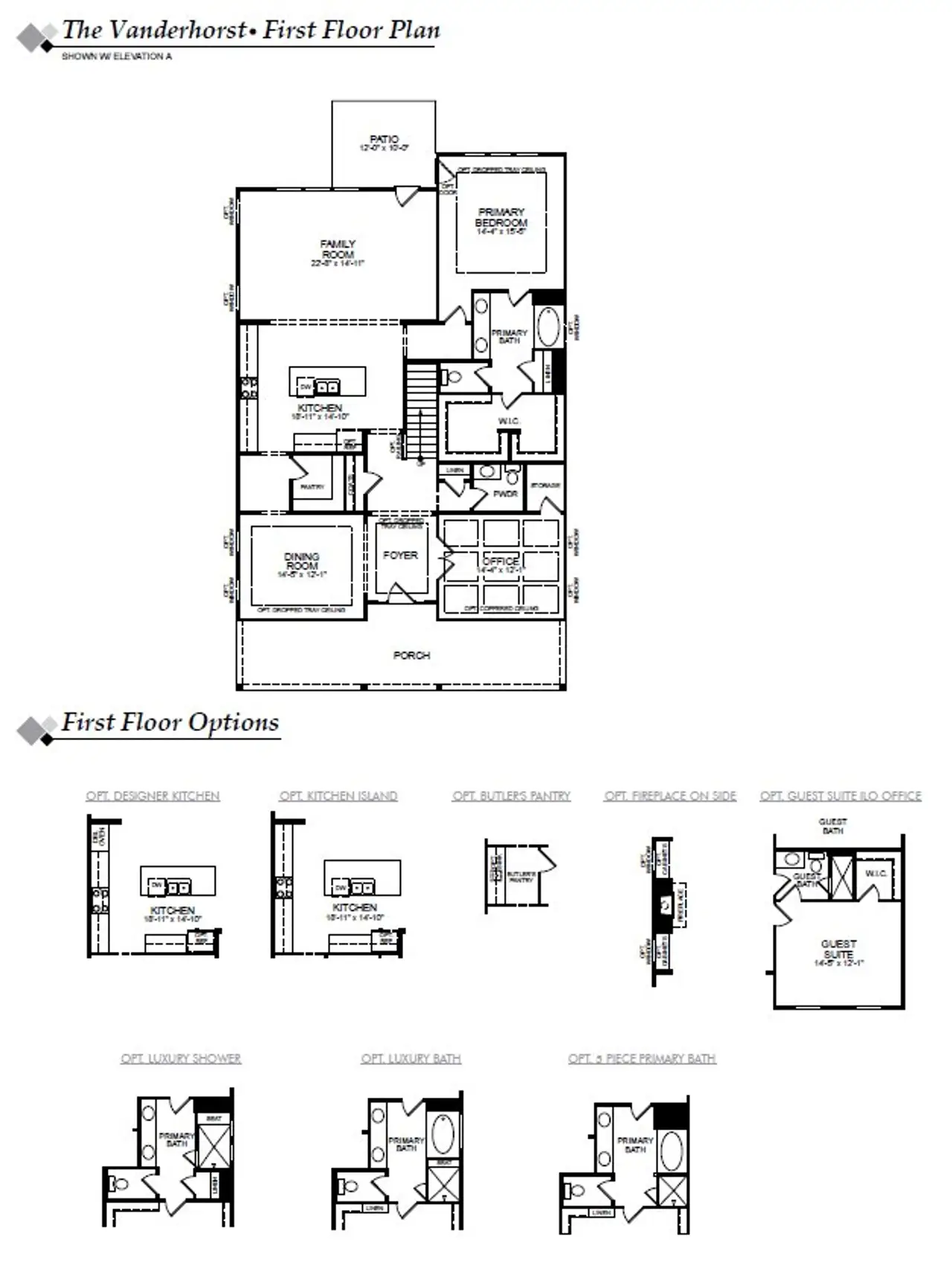 2D floor plan layout of this home in Colleton Park, Aiken, SC (Image 2).
