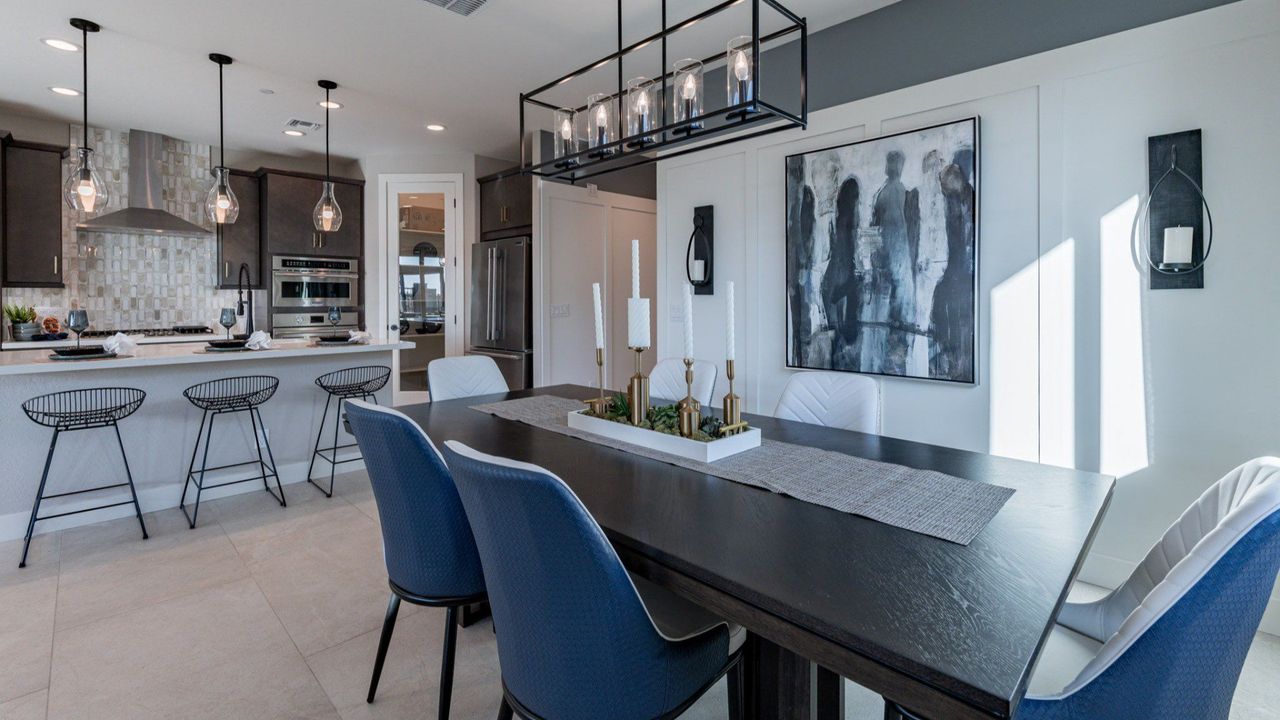 Representative furnished interior of a home built from the Bluebell by DRB Homes in Saguaro Hills at Vistancia, Peoria (Image 2).