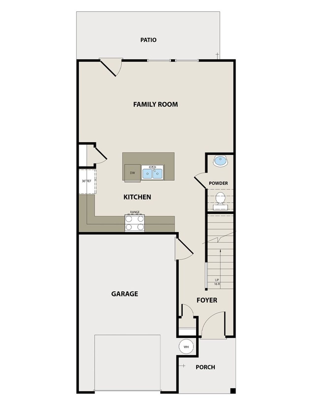 2D floor plan layout for the Gabrielle by Peachtree Building Group in Morning Creek Forest, Atlanta, GA (Image 2). 2D floor plan layout for the Gabrielle by Peachtree Building Group in Morning Creek Forest, Atlanta, GA (Image 2).