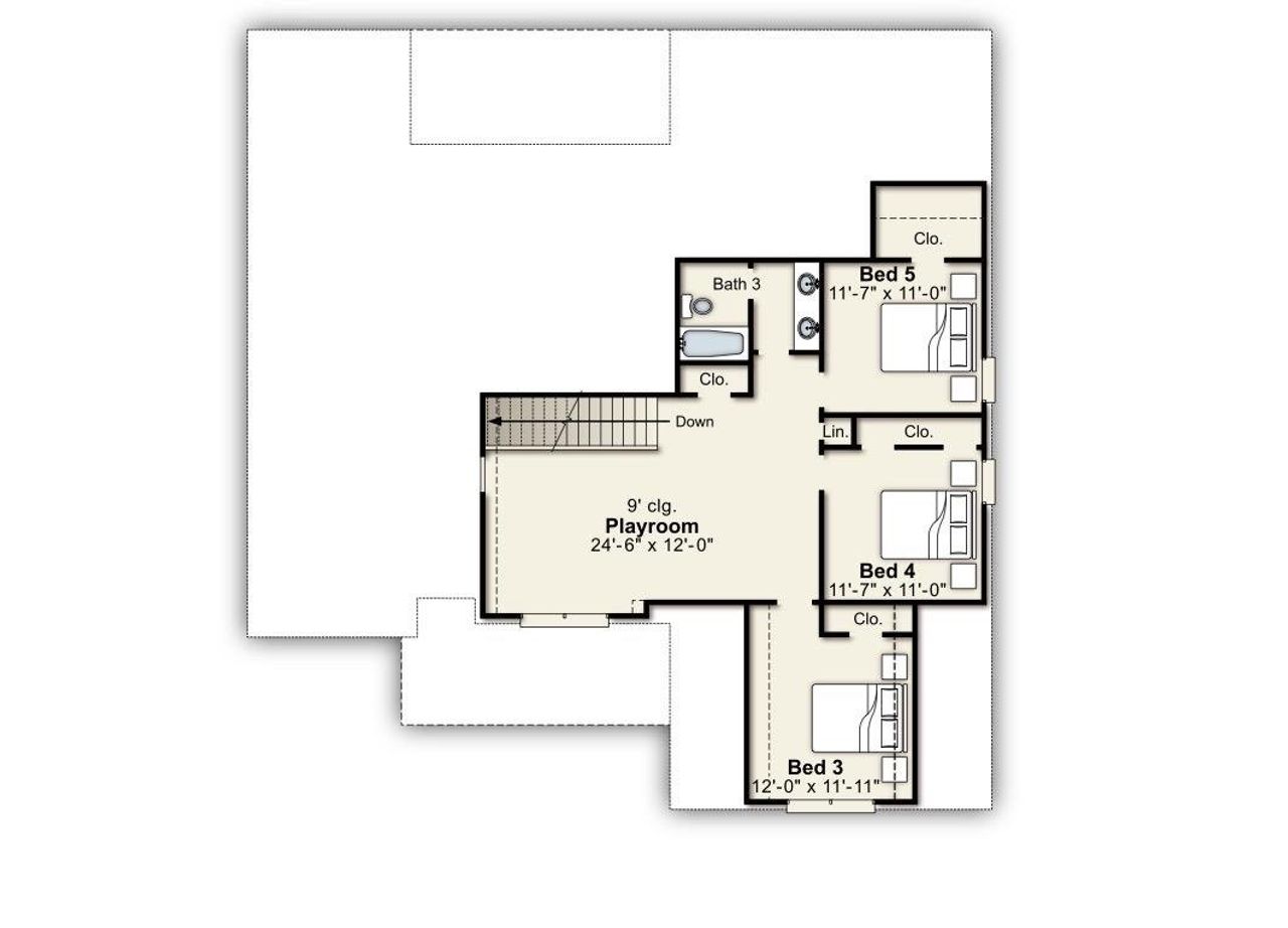 View of home floor plan