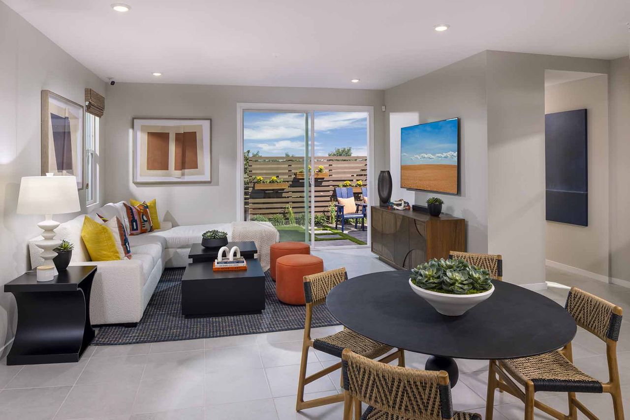 Furnished interior view inside a new home in Aster at Union Park, Phoenix (Image 2).