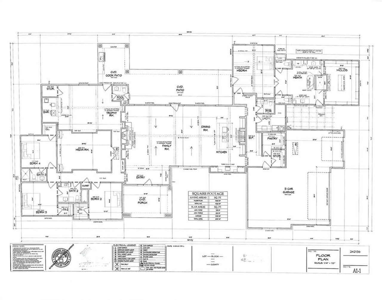 2D floor plan layout of this home in , Kemp, TX (Image 2).