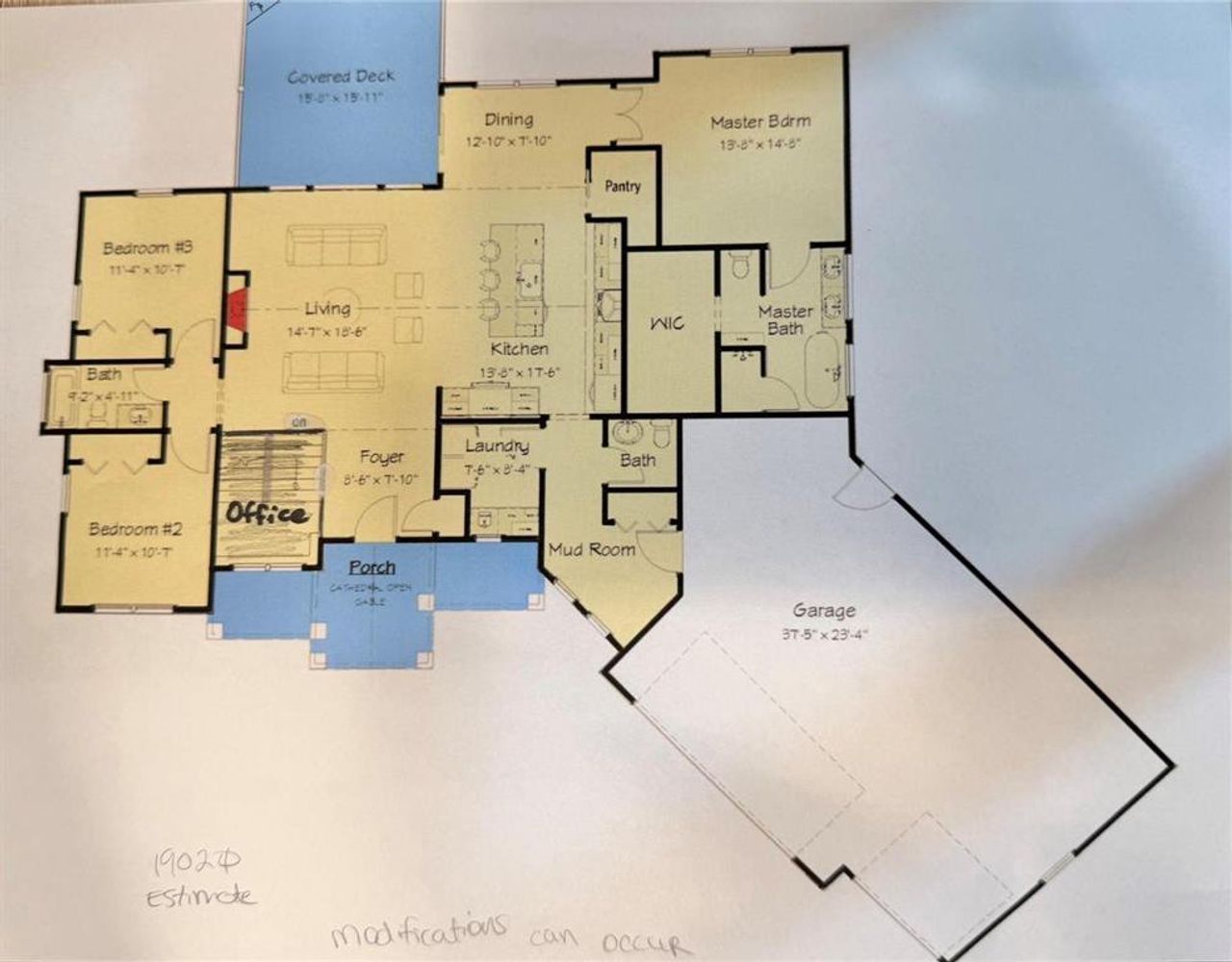 Picture of the art work from floorplan