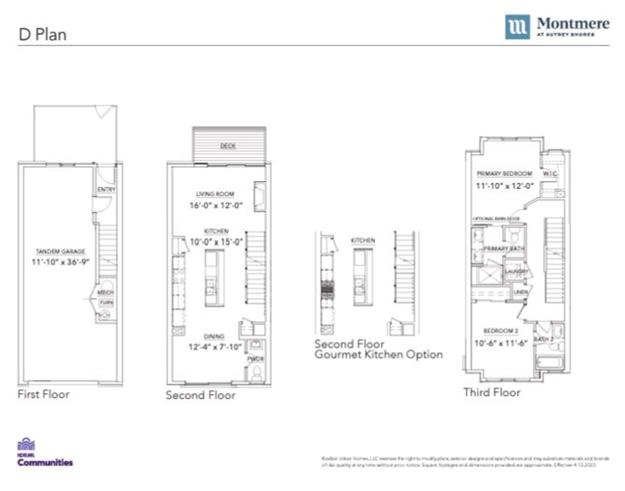 2D floor plan layout for the D by Koelbel and Company in Montmere at Autrey Shores, Superior, CO (Image 2). 2D floor plan layout for the D by Koelbel and Company in Montmere at Autrey Shores, Superior, CO (Image 2).