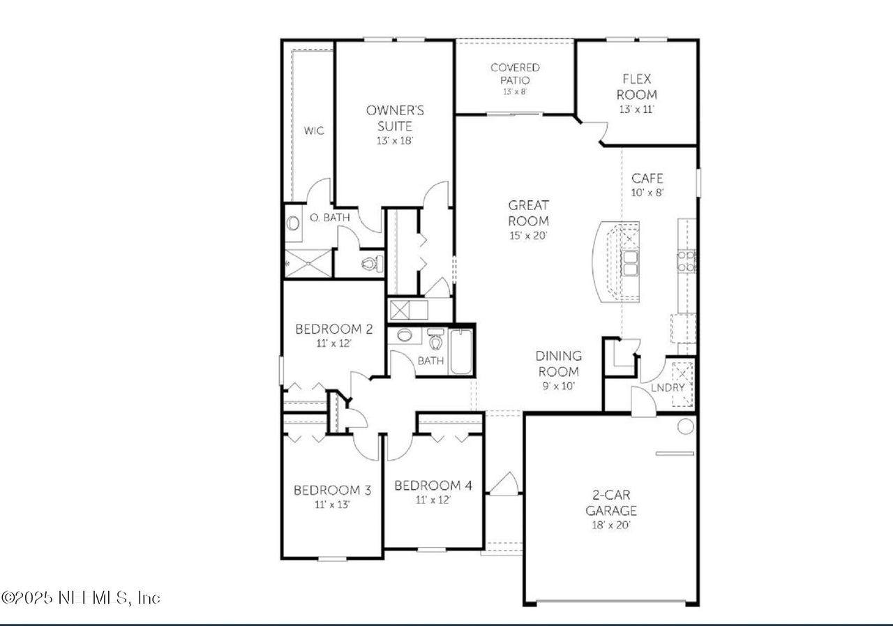2D floor plan layout of this home in , Jacksonville, FL (Image 2). 2D floor plan layout of this home in , Jacksonville, FL (Image 2).