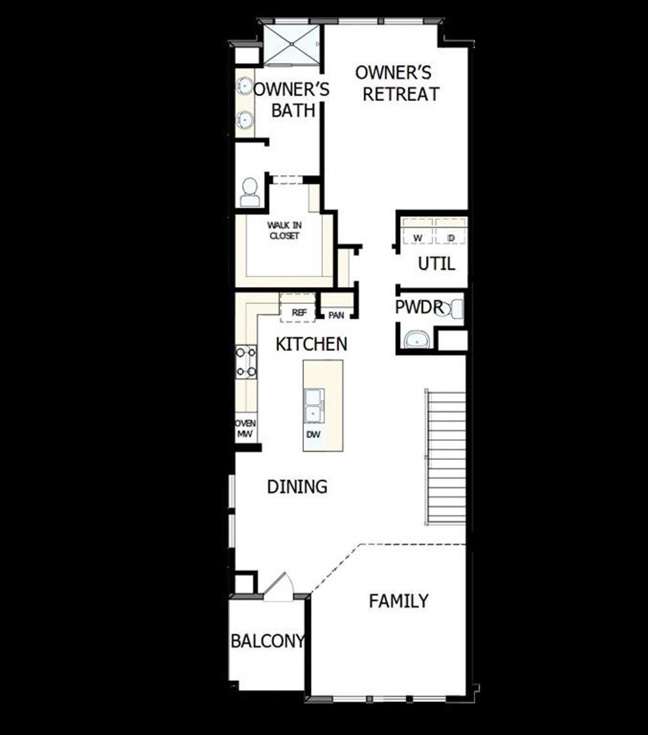 2D floor plan layout of this home in Hillside at Las Colinas, Irving, TX (Image 2). 2D floor plan layout of this home in Hillside at Las Colinas, Irving, TX (Image 2).