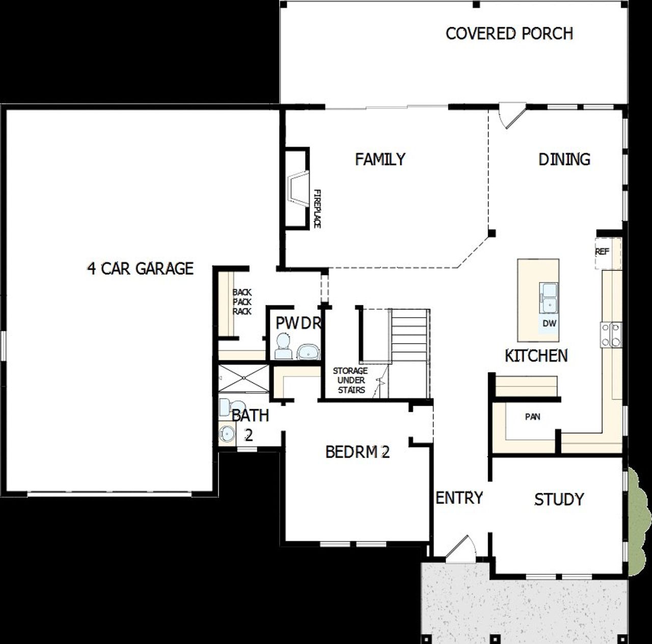 2D floor plan layout of this home in Meadow Brook Farms, Cumming, GA (Image 2). 2D floor plan layout of this home in Meadow Brook Farms, Cumming, GA (Image 2).