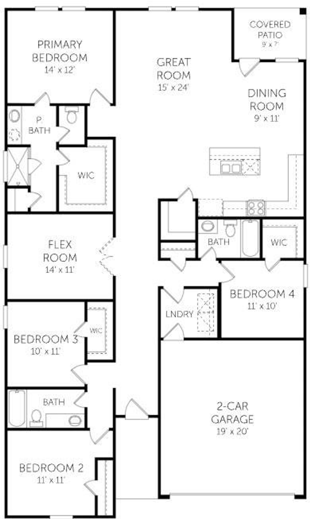 Floorplan – Representative Photo