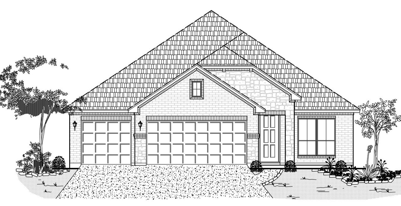 Image 2 representing the Floor Plan 2640 by Colina Homes in Lago Mar, Texas City, TX. Image 2 representing the Floor Plan 2640 by Colina Homes in Lago Mar, Texas City, TX.