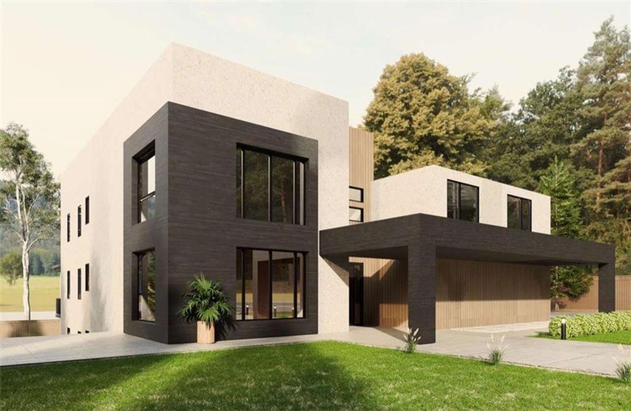 Front exterior of a new home in , McDonough, GA, highlighting curb appeal (Image 2).