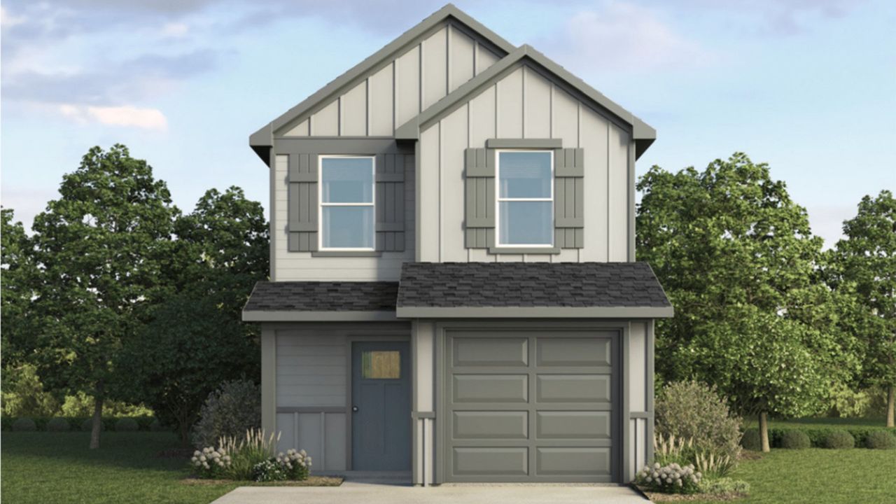 Representative exterior photo of a completed home built from the The Alderbrook by D.R. Horton in Salt Pines, Port Saint Joe, FL (Image 2).