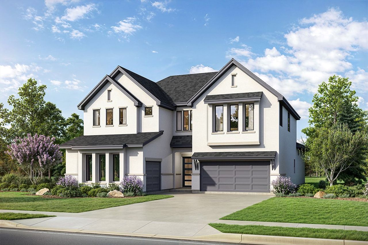 Representative exterior photo of a completed home built from the Langford by Landon Homes in Lexington Frisco, Frisco, TX (Image 2).