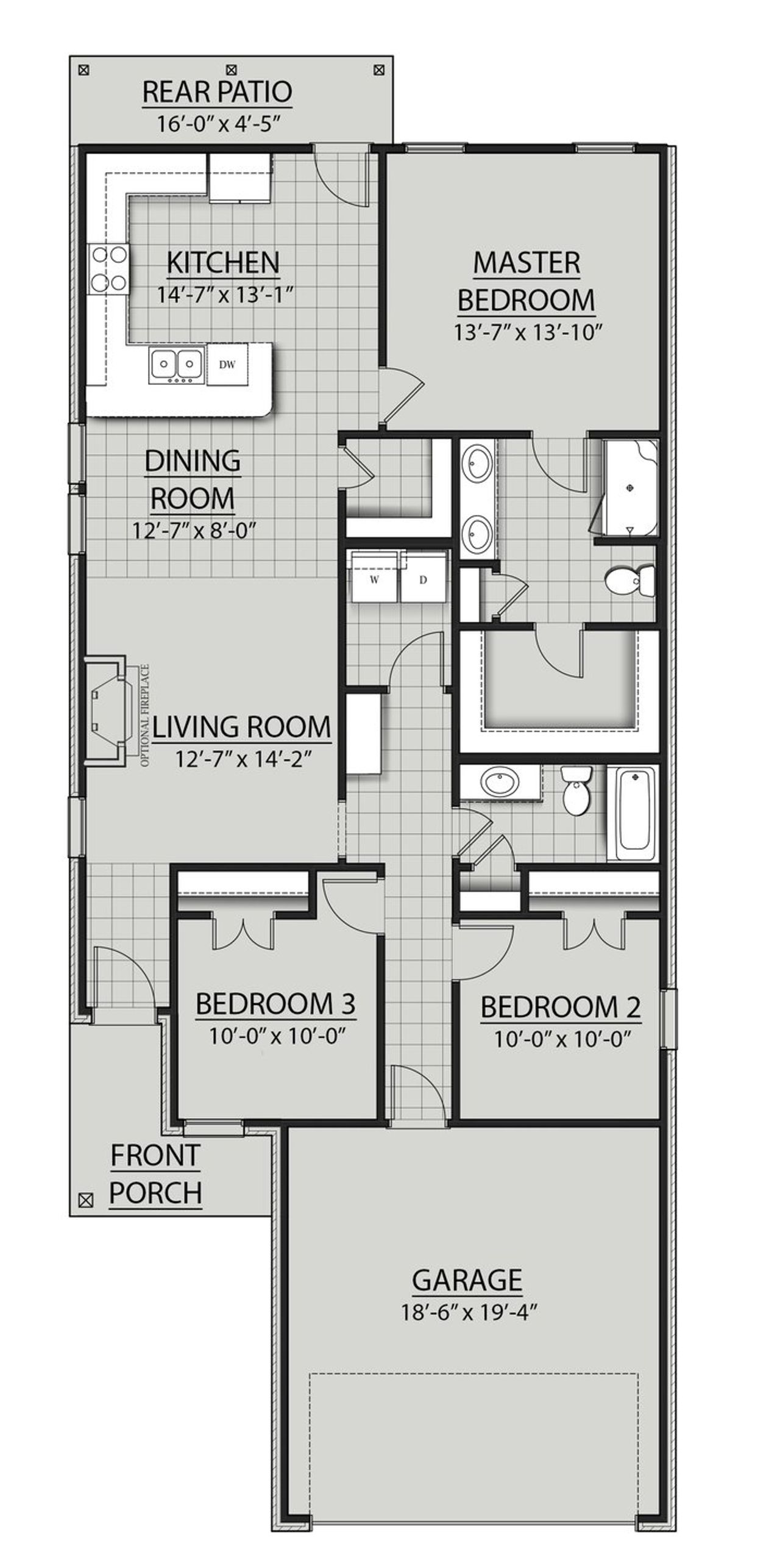 Image 2 representing the Ilford II T by DSLD Homes in Emberly, Beasley, TX. Image 2 representing the Ilford II T by DSLD Homes in Emberly, Beasley, TX.