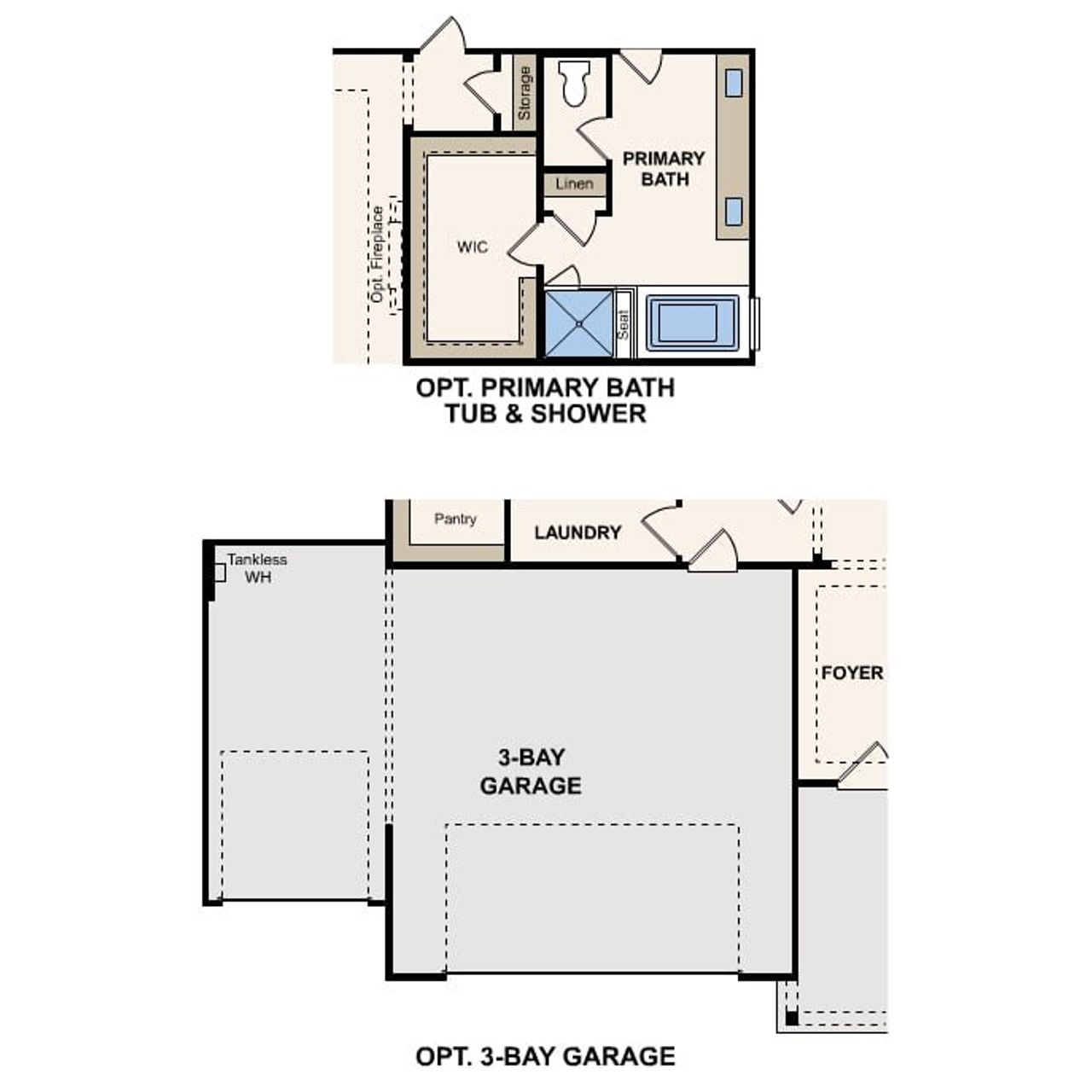 2D floor plan layout of this home in Grand Oaks, Mont Belvieu, TX (Image 2). 2D floor plan layout of this home in Grand Oaks, Mont Belvieu, TX (Image 2).