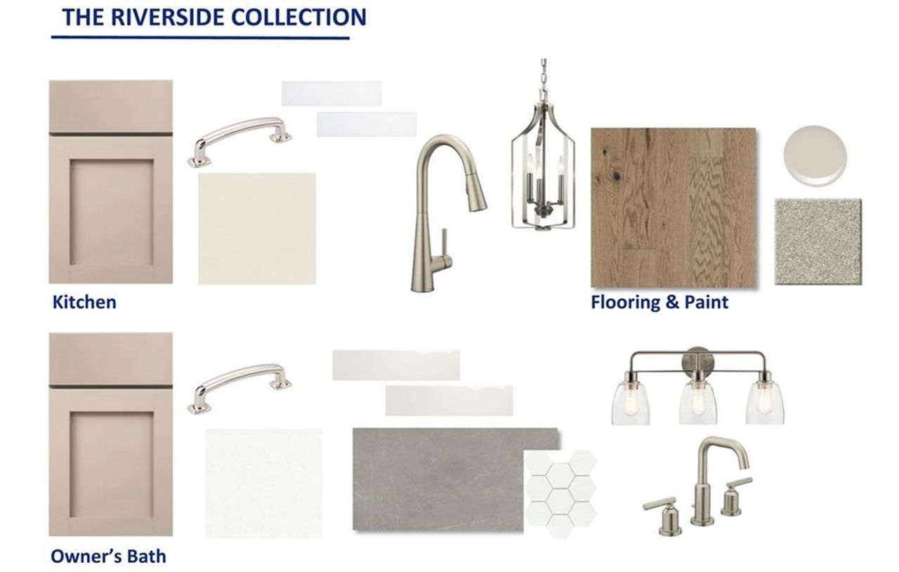 Sample of building materials used in homes in Havencroft, Woodstock (Image 2).