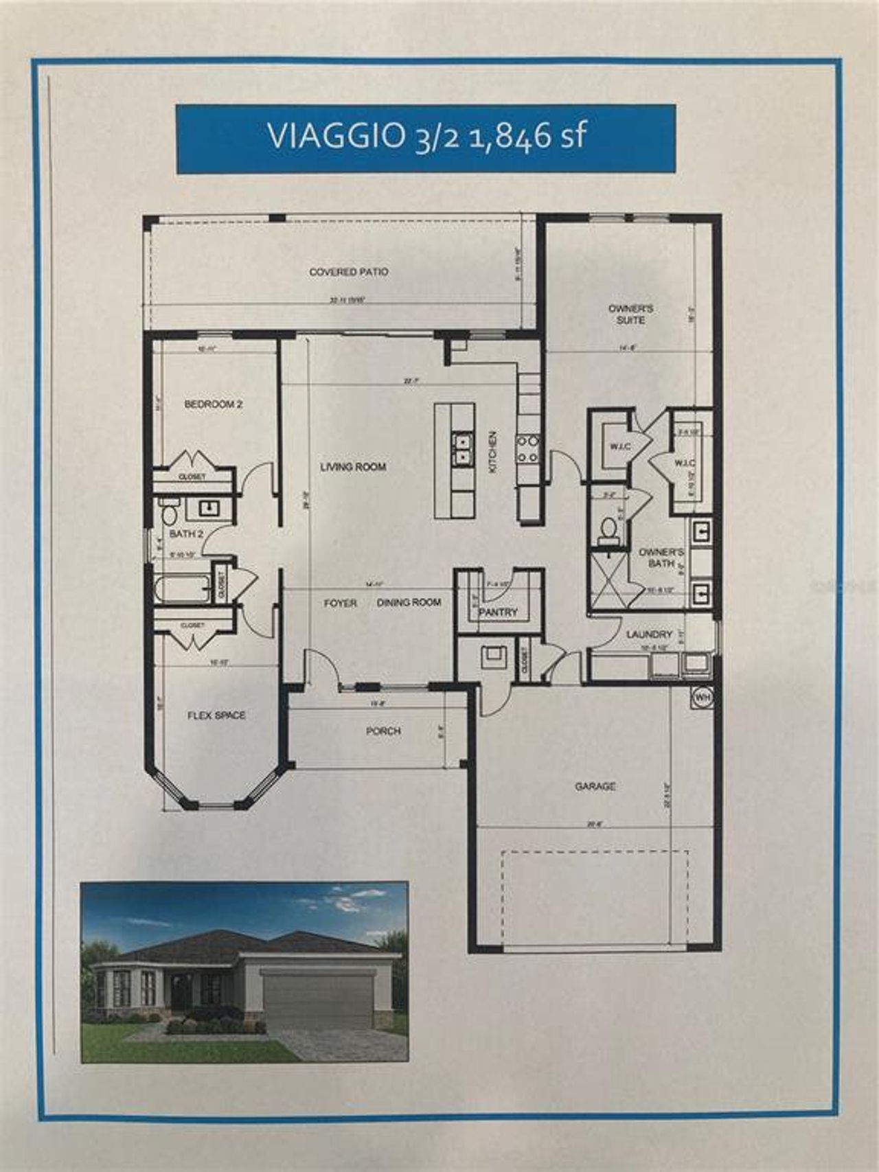 2D floor plan layout of this home in , Punta Gorda, FL (Image 2). 2D floor plan layout of this home in , Punta Gorda, FL (Image 2).