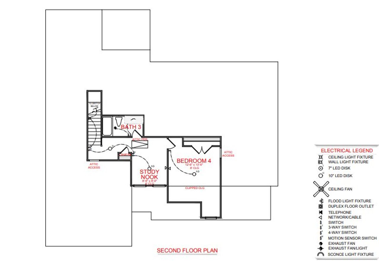 2D floor plan layout for the Benson B by Freedom Home Builders in Oakwood, Newnan, GA (Image 2).
