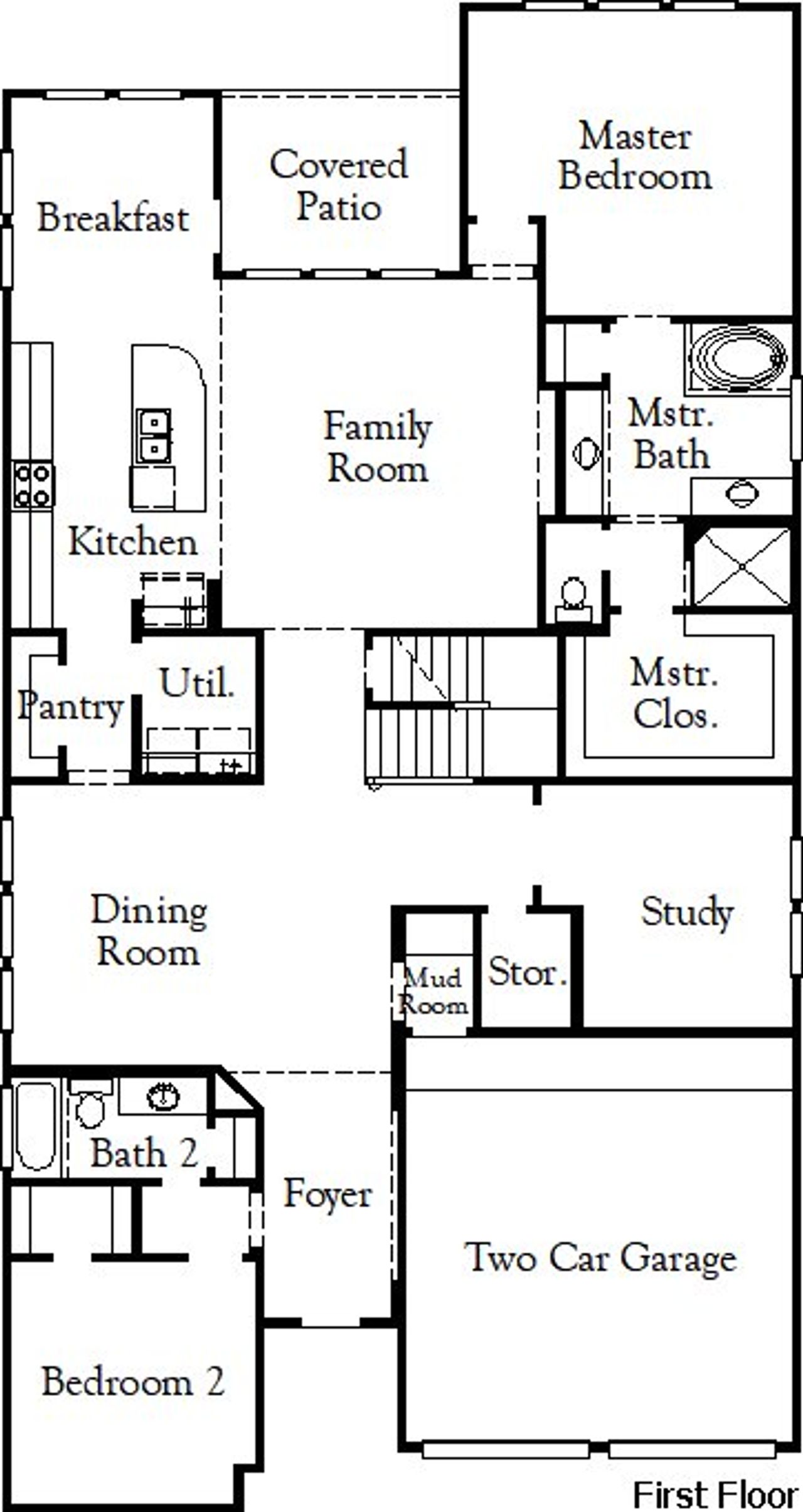 2D floor plan layout of this home in Painted Tree, McKinney, TX (Image 2). 2D floor plan layout of this home in Painted Tree, McKinney, TX (Image 2).
