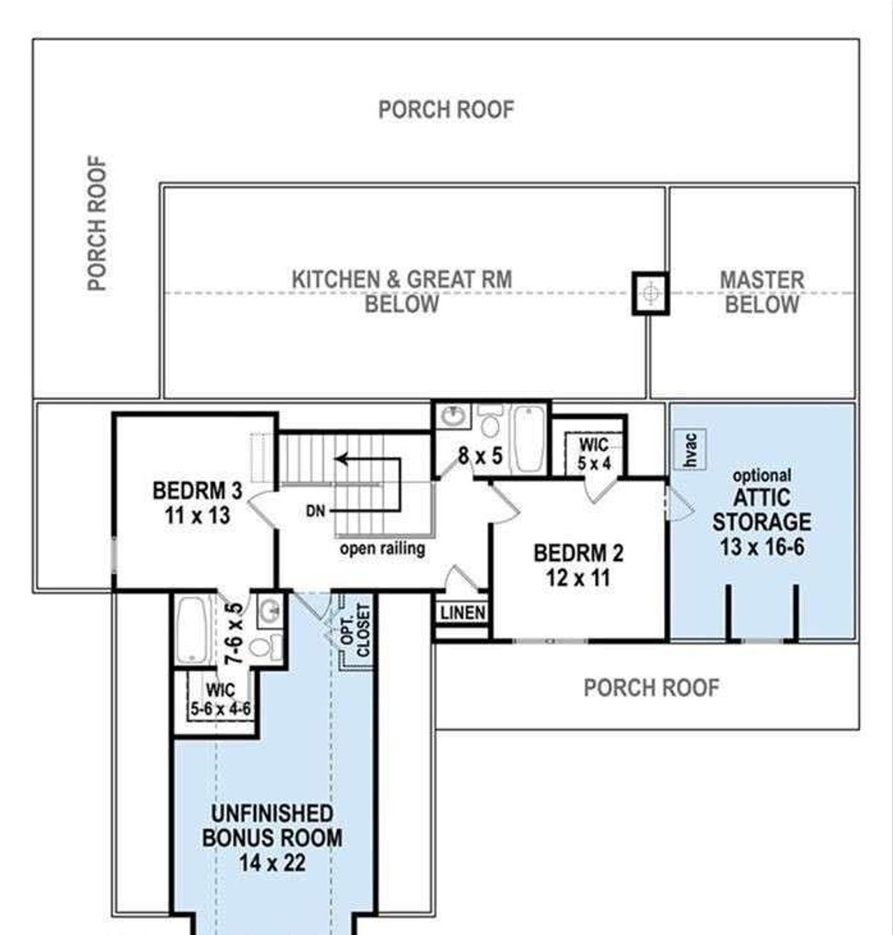 2D floor plan layout of this home in , Cartersville, GA (Image 2).