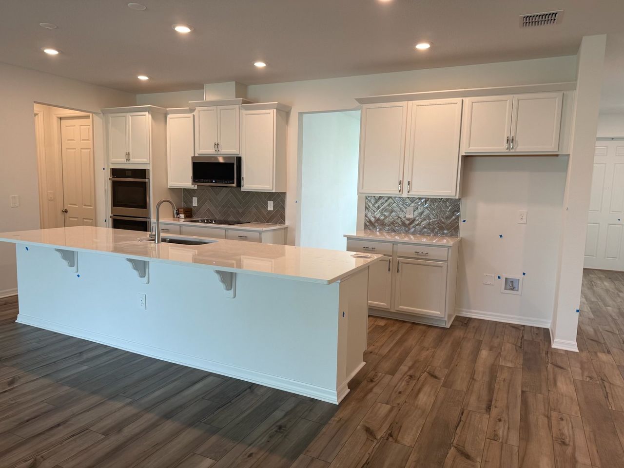 Furnished interior view inside a new home in Country Club Estates, Palm Bay (Image 2). Furnished interior view inside a new home in Country Club Estates, Palm Bay (Image 2).