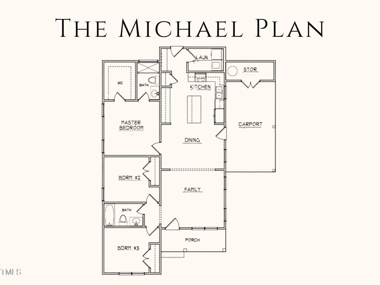 Michael Right Floor Plan