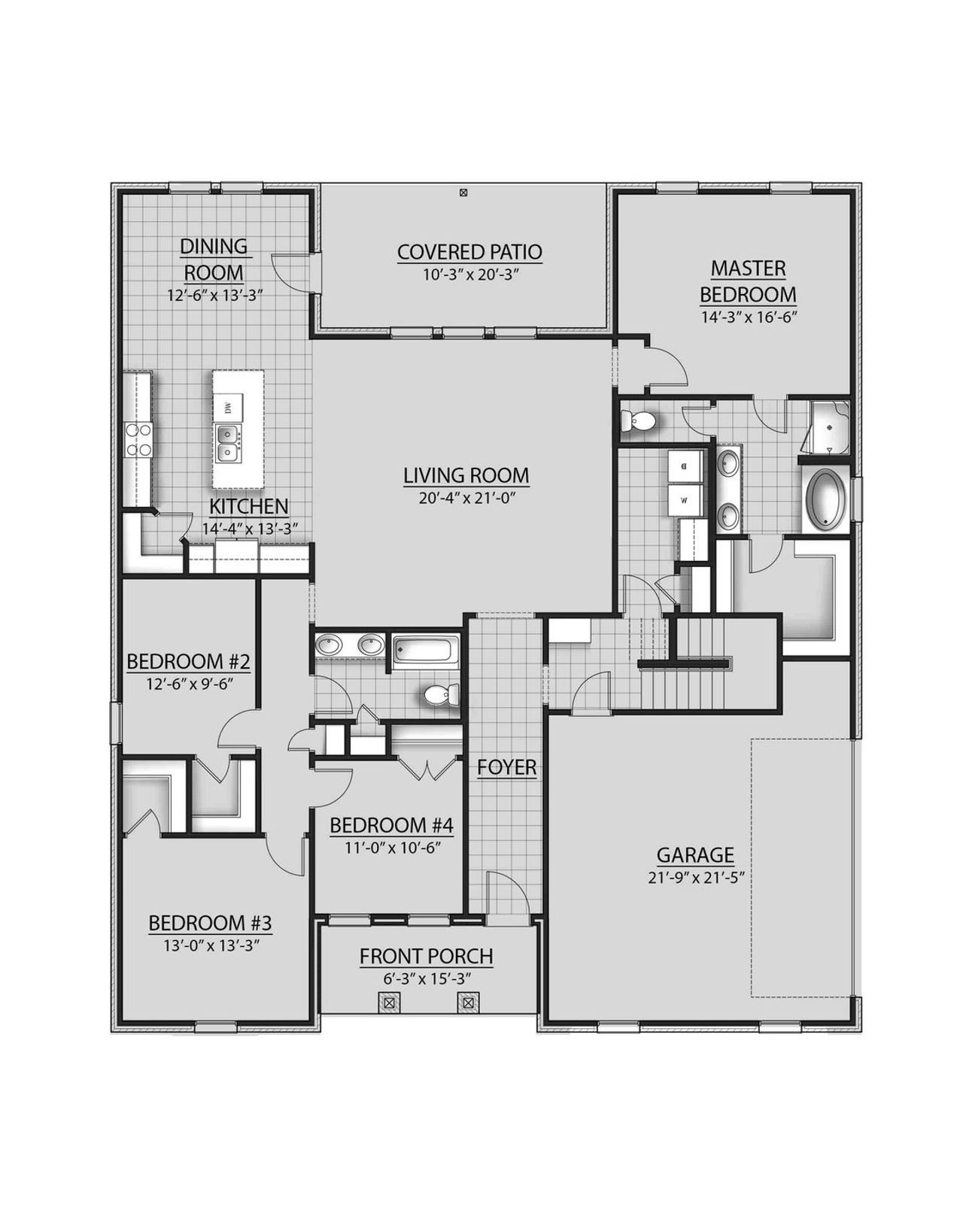 Camphor III H - Open Floor Plan - DSLD Homes Camphor III H - Open Floor Plan - DSLD Homes
