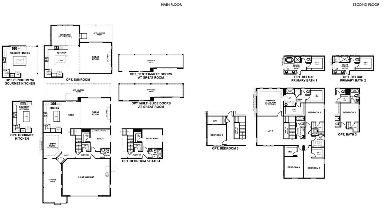 2D floor plan layout of this home in Villages at Prairie Center, Brighton, CO (Image 2). 2D floor plan layout of this home in Villages at Prairie Center, Brighton, CO (Image 2).