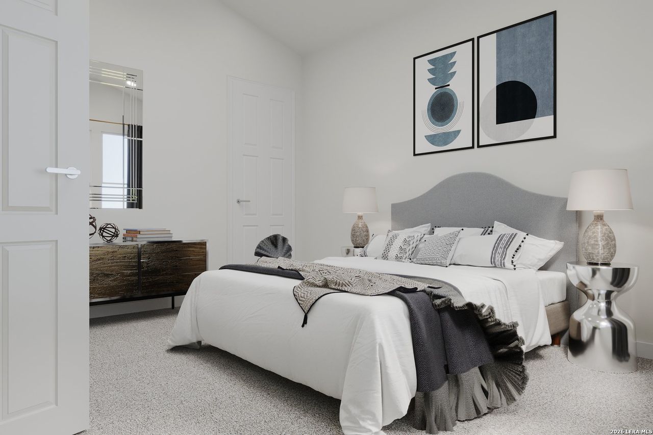 Furnished interior view inside a new home in Venado Crossing, Cibolo (Image 2).