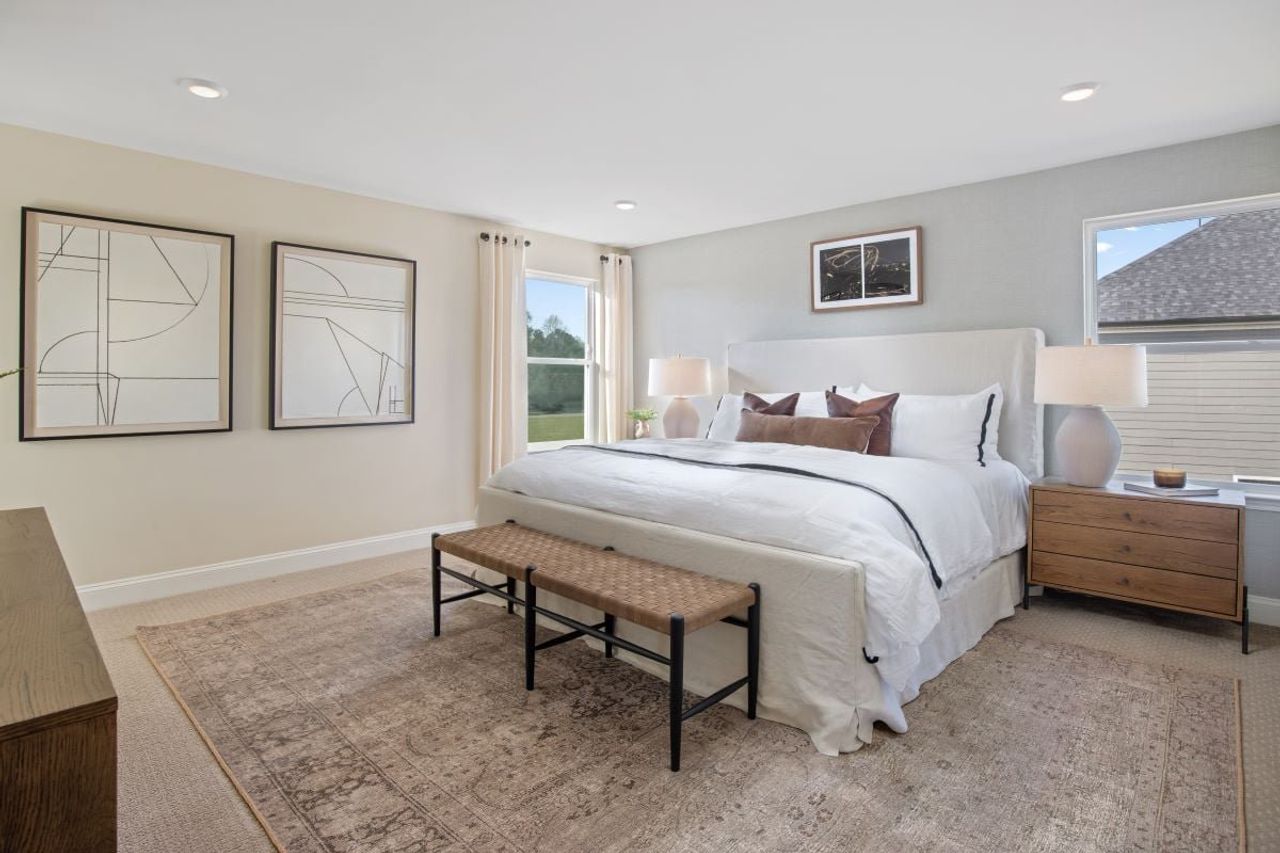 Representative furnished interior of a home built from the 2724 by KB Home in Bella Vista Heritage, Denver (Image 2). Representative furnished interior of a home built from the 2724 by KB Home in Bella Vista Heritage, Denver (Image 2).