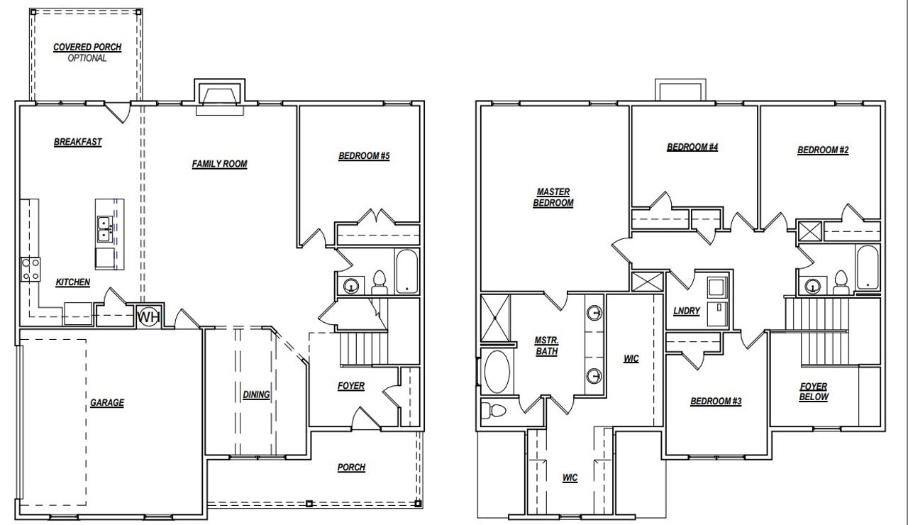 2D floor plan layout for the Easton by Capshaw in Greystone, Forsyth, GA (Image 2). 2D floor plan layout for the Easton by Capshaw in Greystone, Forsyth, GA (Image 2).