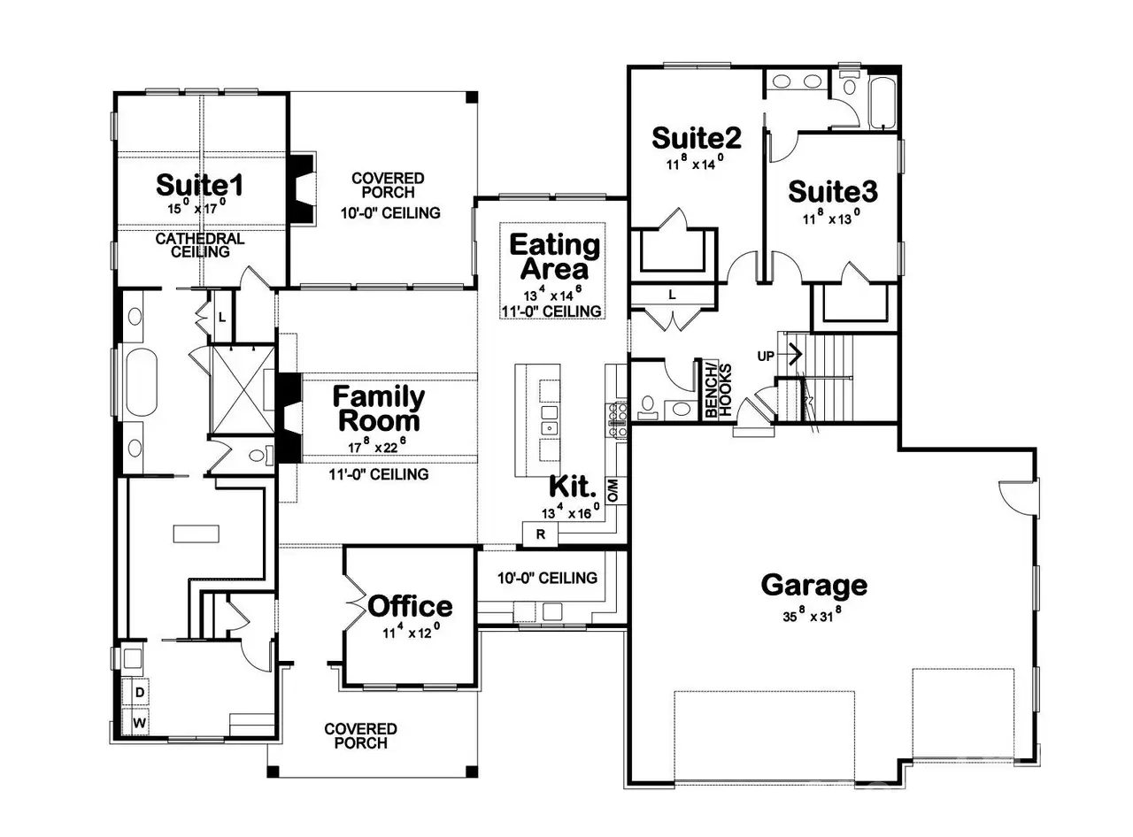 1st Floor Plan