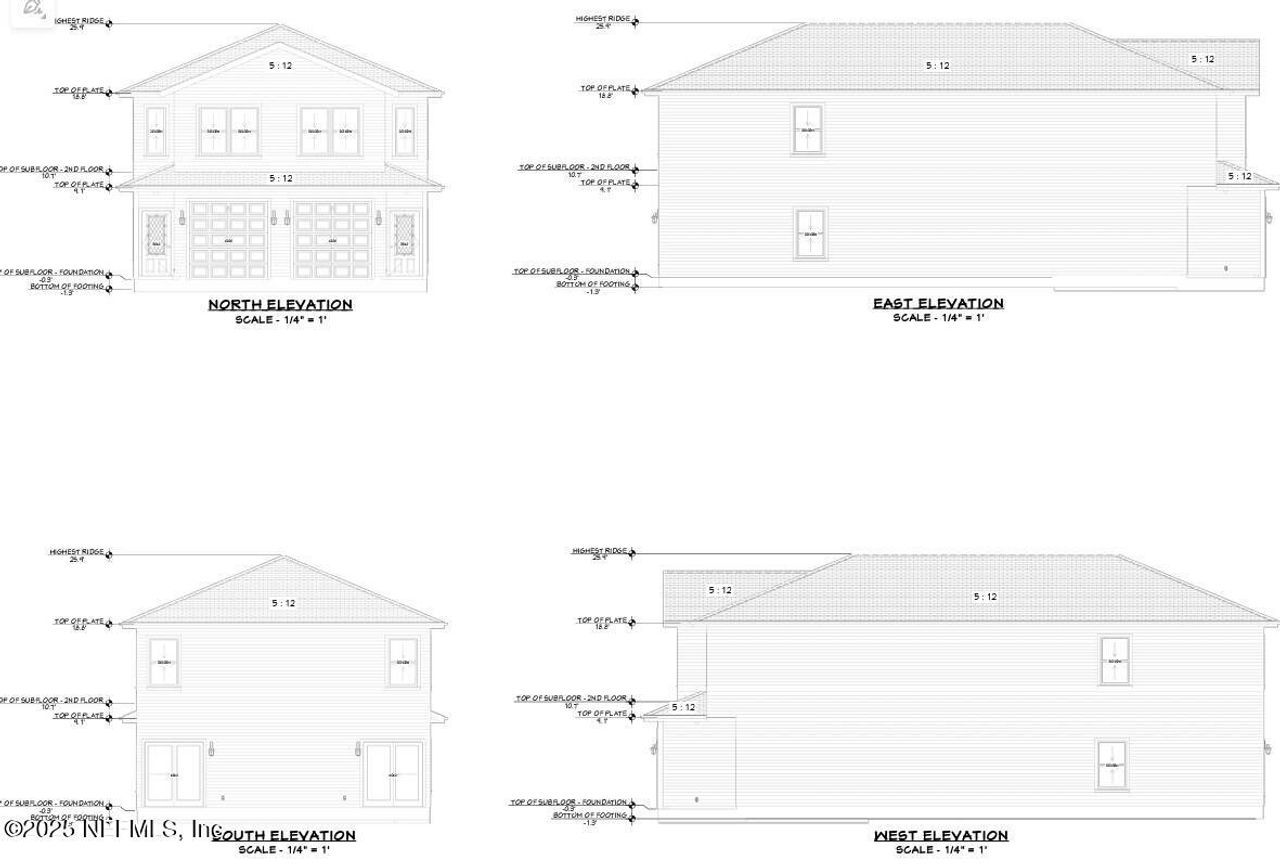 Exterior rendering of this home design in , Jacksonville, FL (Image 2).