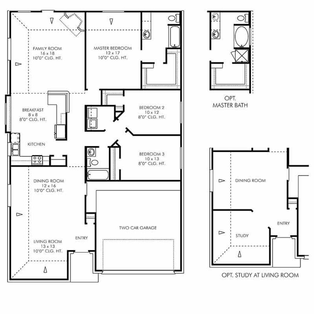 2D floor plan layout for the Epsom by Century Communities in Audubon, Magnolia, TX (Image 2). 2D floor plan layout for the Epsom by Century Communities in Audubon, Magnolia, TX (Image 2).