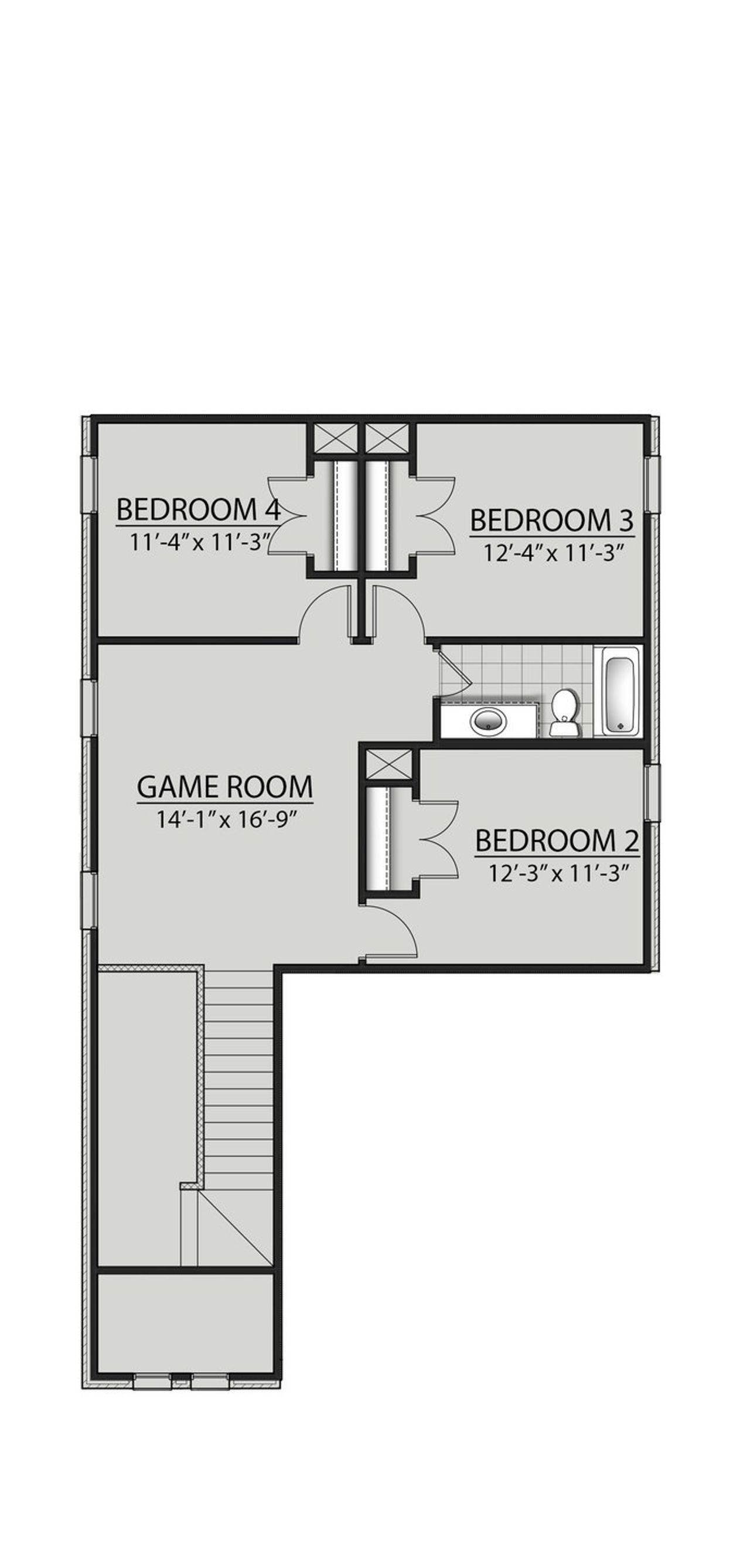 2D floor plan layout for the Tudor II J by DSLD Homes in Emberly, Beasley, TX (Image 2). 2D floor plan layout for the Tudor II J by DSLD Homes in Emberly, Beasley, TX (Image 2).