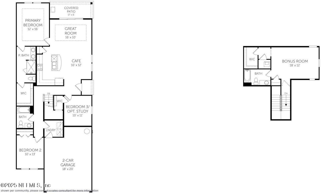 2D floor plan layout of this home in Brook Forest, St. Augustine, FL (Image 2). 2D floor plan layout of this home in Brook Forest, St. Augustine, FL (Image 2).