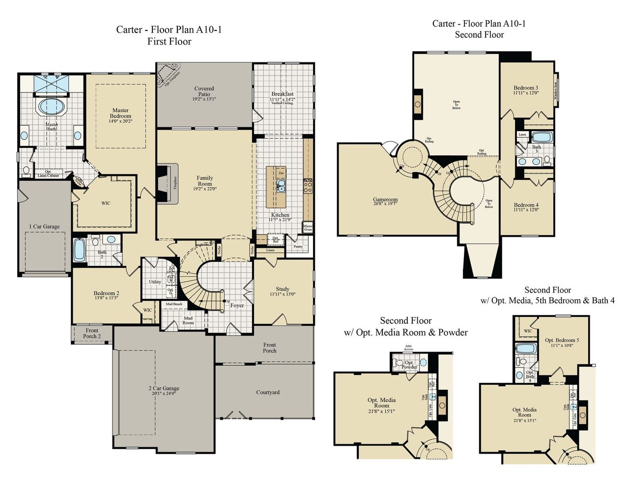 Carter A10-1 Floor Plan Carter A10-1 Floor Plan