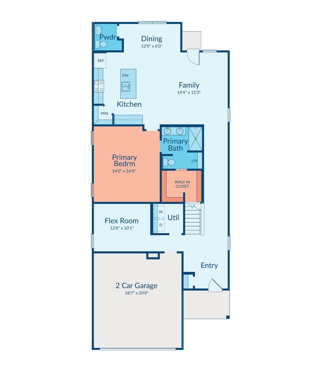 2D floor plan layout of this home in Magnolia Springs, Montgomery, TX (Image 2). 2D floor plan layout of this home in Magnolia Springs, Montgomery, TX (Image 2).
