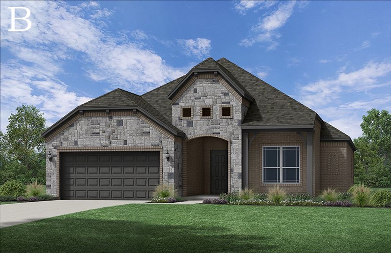 Representative exterior photo of a completed home built from the Del Rio by Windsor Homes in Anna Town Square – Ph 8, Anna, TX (Image 2). Representative exterior photo of a completed home built from the Del Rio by Windsor Homes in Anna Town Square – Ph 8, Anna, TX (Image 2).