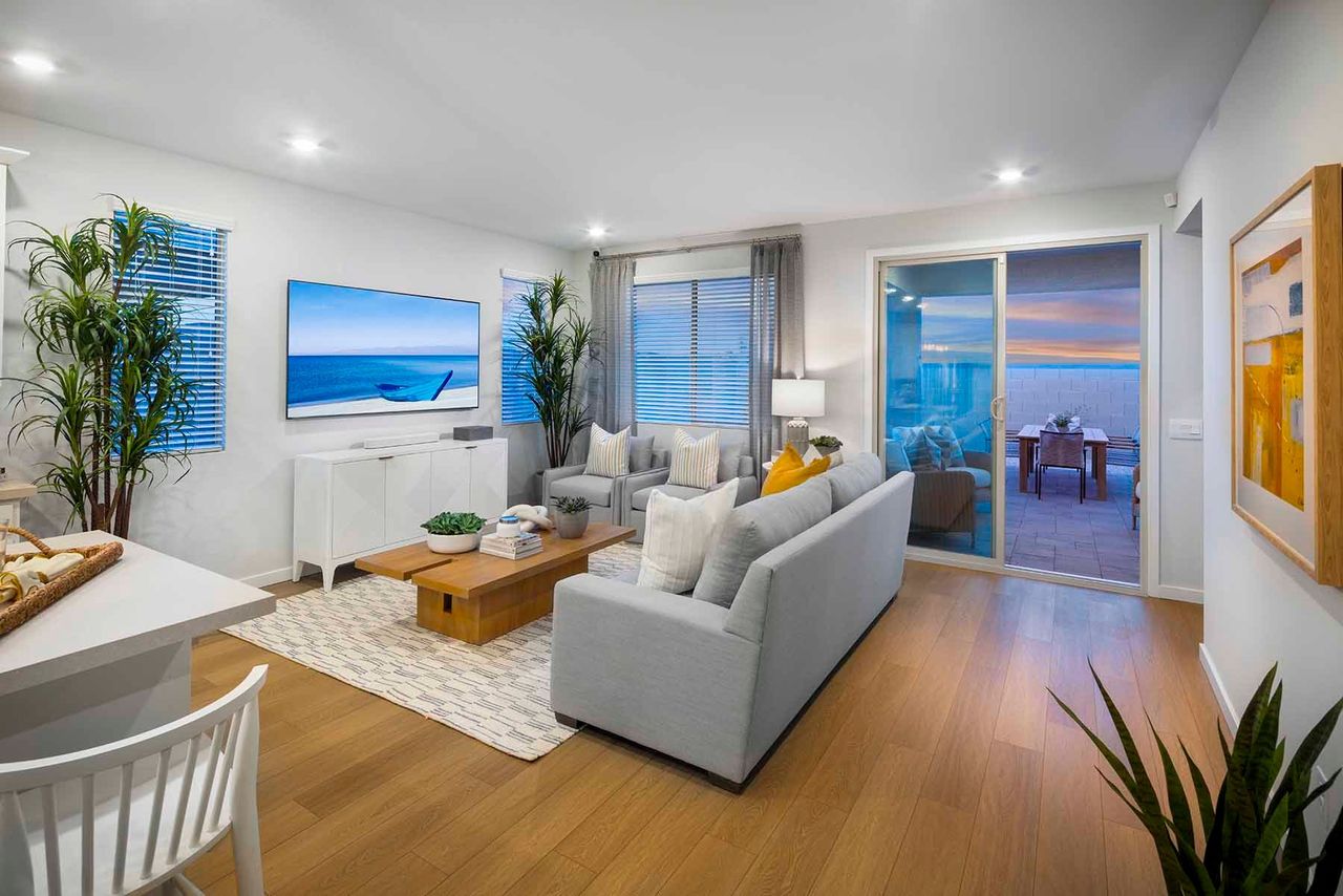 Representative furnished interior of a home built from the 3503 by Risewell Homes in Mason Ranch II, Surprise (Image 2).